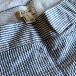 Jcrew Factory seer sucker shorts, size 2